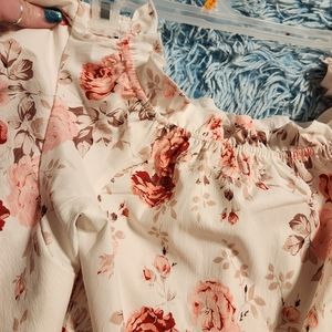 Ladies floral shirt